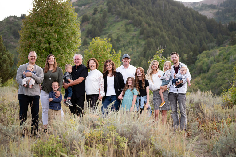 Utah Family Photographers with the Spackman Family! - Two Color Photography